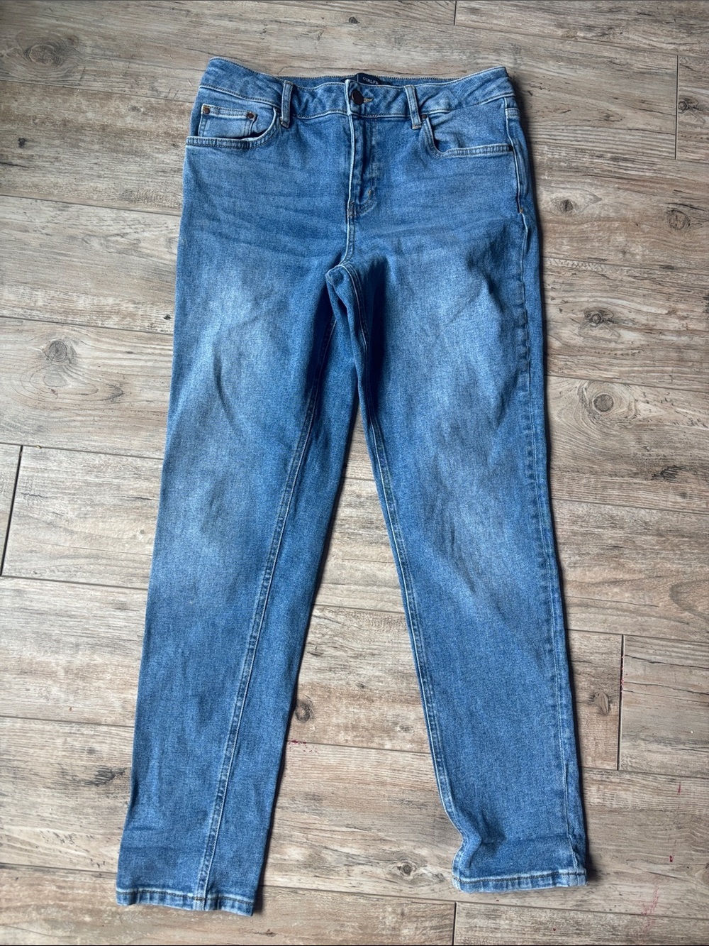 Boden Girlfriend Jeans in Medium Blue Wash 8R